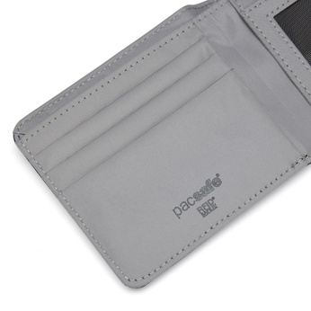 Pacsafe® RFIDsafe™ RFID blocking bifold wallet - coastal blue