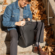 Pacsafe vibe 20l anti-diebstahl-touring-rucksack - schwarz