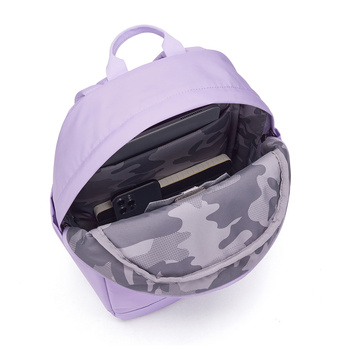 Anti-theft urban backpack Pacsafe Go 15 l - lavender