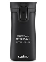 Thermobecher mit gravur Contigo Pinnacle 300ml - Mattschwarz