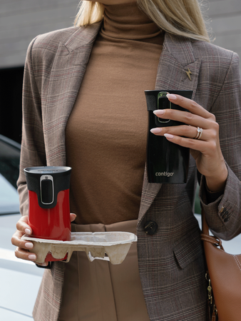 Contigo West Loop Mini 300ml Thermobecher mit Gravur - Licorice