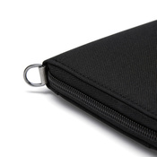 Herren-Geldbörse mit Diebstahlsicherung und RFIDsafe compact travel organizer technology - schwarz - nach der Ausstellung