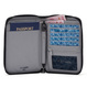 Herren-Geldbörse mit Diebstahlsicherung und RFIDsafe compact travel organizer technology - navy blue