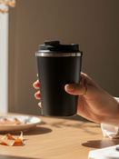 Dr. Bacty Eco Thermal Mug Terra – Matte Black