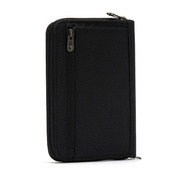 Herren-Geldbörse mit Diebstahlsicherung und RFIDsafe compact travel organizer technology - schwarz - nach der Ausstellung