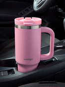 Becher mit Thermalwasser mit Gravur Streeterville Tumbler 800 ml - Strawberry Cream