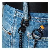 Anti-Diebstahl-Brieftaschenkette Brieftaschenkette - Schwarz