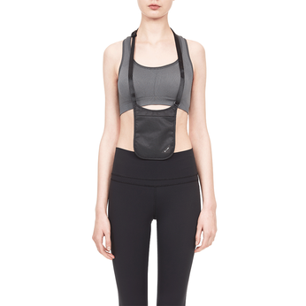 Diskretes, diebstahlsicheres portemonnaie pacsafe coversafe v75 - schwarz