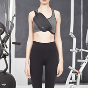 Pacsafe coversafe x100 diskreter, diebstahlsicherer geldbeutel - schwarz