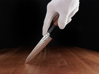 Exclusive Aka Tori Tokyo Hammer 5" Utility Knife – Damascus Steel Business Gift with Custom Engraving Option