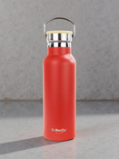 Steel thermal bottle Dr. Bacty Iris - red