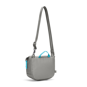 Folding women's anti-theft bag Pacsafe Go - stone
