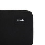 Men's small RFID Pacsafe wallet - jet black