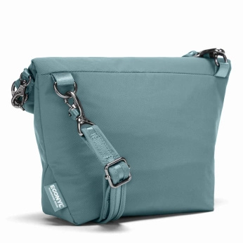 Foldable women's anti-theft bag Pacsafe CX - mint