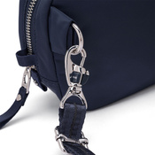 Small 2-in-1 anti-theft women's handbag Pacsafe W - navy