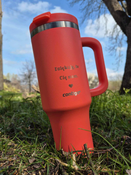 Thermal water mug with engraving Contigo Streeterville Tumbler 1200 ml - Coral