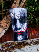 Dr.Bacty 70x140 beidseitig schnell trocknendes Handtuch - Joker Face