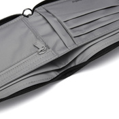 Men's small RFID Pacsafe wallet - jet black