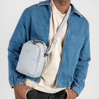 Pacsafe V Anti-Diebstahl-Stadttasche - grau