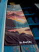 Dr.Bacty 70x140 beidseitig schnell trocknendes Handtuch - Sunset