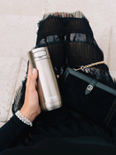 Personalisierbarer thermobecher Contigo Luxe Autoseal 470 ml - Silber