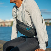 Pacsafe eco anti-diebstahl-hüfttasche - econyl schwarz