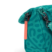 Folding women's anti-theft bag Pacsafe Go - turquoise