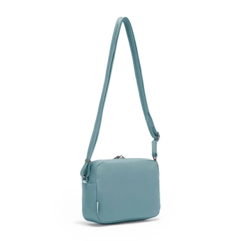 Women's anti-theft handbag Pacsafe CX square crossbody - mint color