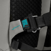 Anti-theft urban backpack 18l Pacsafe ECO Econyl® - grey  - after-show