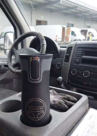 Thermobecher Contigo West Loop 470 ml schwarz - Fahrer