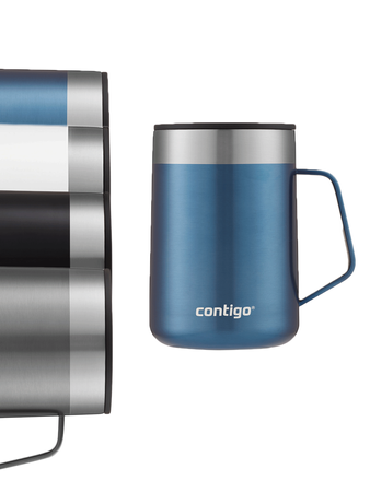 Thermobecher mit Ohr Contigo Streeterville 420 ml - Blau