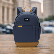 Pacsafe Go 15 l Anti-Diebstahl-Stadt-Rucksack - coastal blue