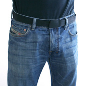 Gürtel mit Fach geheimen Geld Tasche Pacsafe CashSafe - schwarz