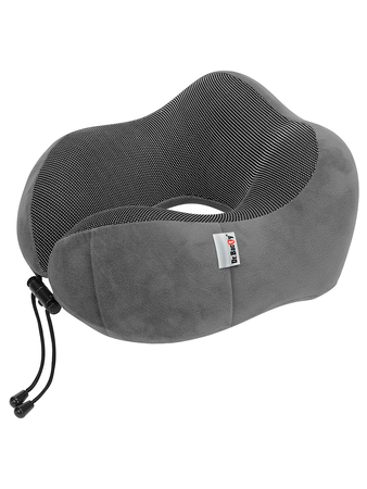 Travel cushion on the neck Dr. Bacty - gray