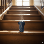 Kaffee -Thermalbecher mit Keramikbeschichtung Dr. Bacty Apollo 227 ml - marineblau