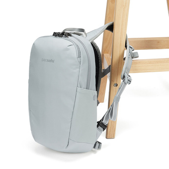 Diebstahlsicherer Stadtrucksack Pacsafe Vibe 12 l – grau
