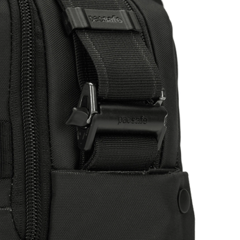 Pacsafe metrosafe x vertikale crossbody anti-diebstahl herren umhängetasche/posttasche - schwarz