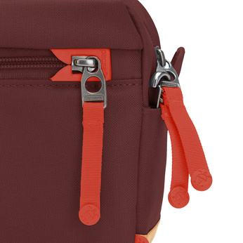 Pacsafe Go Anti-Diebstahl-Tasche für die Stadt - kastanienbraun