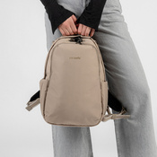 Pacsafe V 16 L anti-theft city backpack - Beige