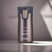 Thermal mug with engraving Contigo Pinnacle 300ml - Latte