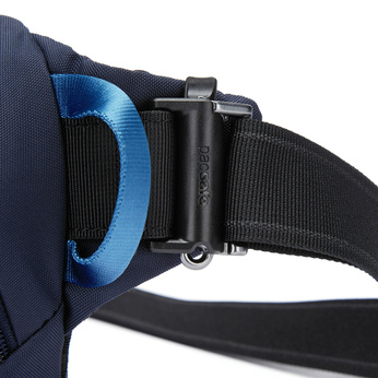 Pacsafe V Anti-Diebstahl-Hüfttasche - navy blau