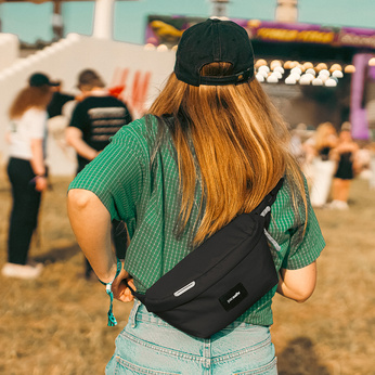 Pacsafe Go Anti-Diebstahl-Hüftniere - schwarz