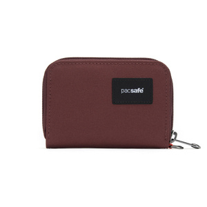Card Wallet RFIDsafe Pacsafe - burgundy