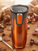 Thermobecher mit gravur Contigo West Loop 2.0 - Orange