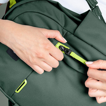 Anti-theft urban backpack Pacsafe Go 15l - green