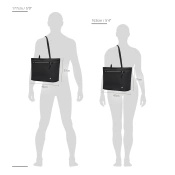 Pacsafe W Anti-Diebstahl-Handtasche für Frauen - schwarz