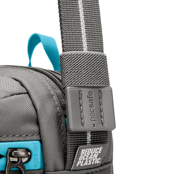 Pacsafe Go anti-theft city shoulder bag - gray
