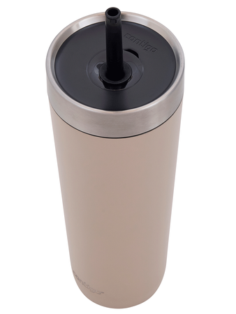 Thermobecher mit strohhalm Contigo Luxe Tumbler 720ml - Brown Sugar