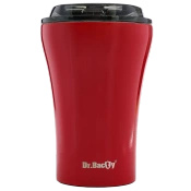 Kaffee Thermalbecher mit Keramikbeschichtung Dr.Bacty Apollo - 227 ml - rot