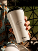 Dr.Bacty Apollo 2.0 Thermokaffeebecher - Aries - 360 ml - Weiß glänzend